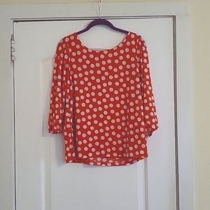 Madison, Medium, Orange Nylon Top